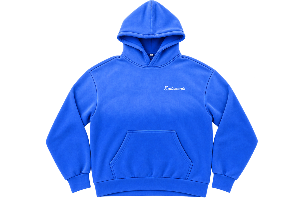 EUDEMONIC WASHED SCRIPT HOODIE
