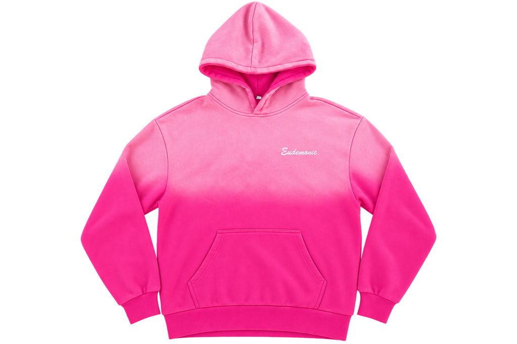EUDEMONIC WASHED SCRIPT HOODIE